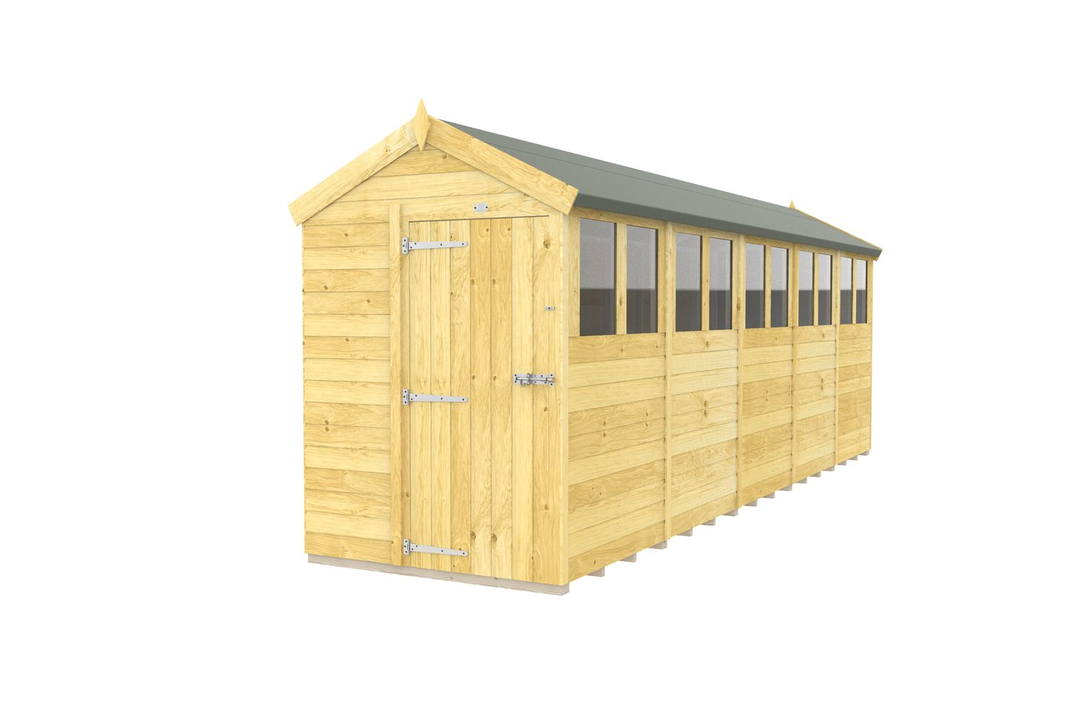 5 X 20 Apex Shed