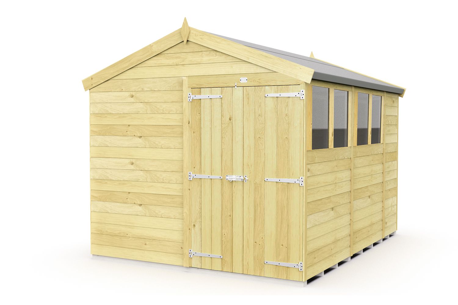 8 X 10 Apex Double Door