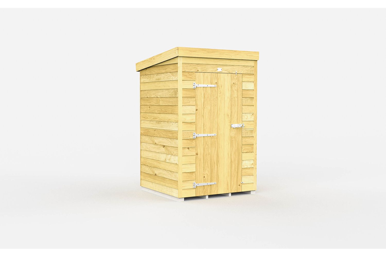 4 X 4 Pent Shed-2