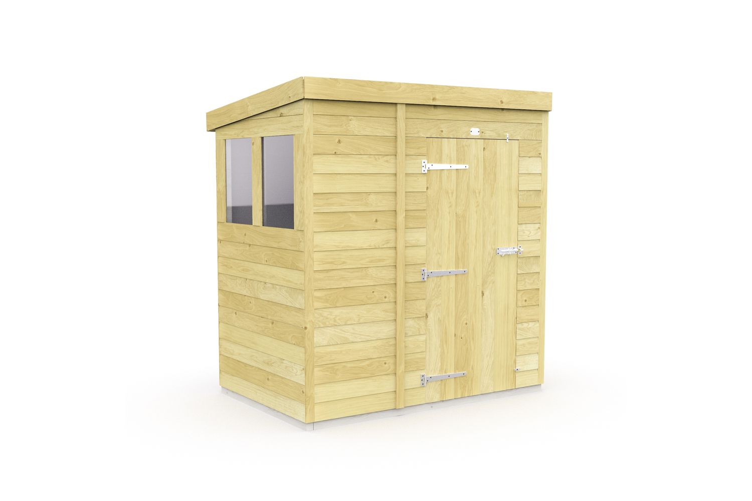 5 X 4 Pent Shed