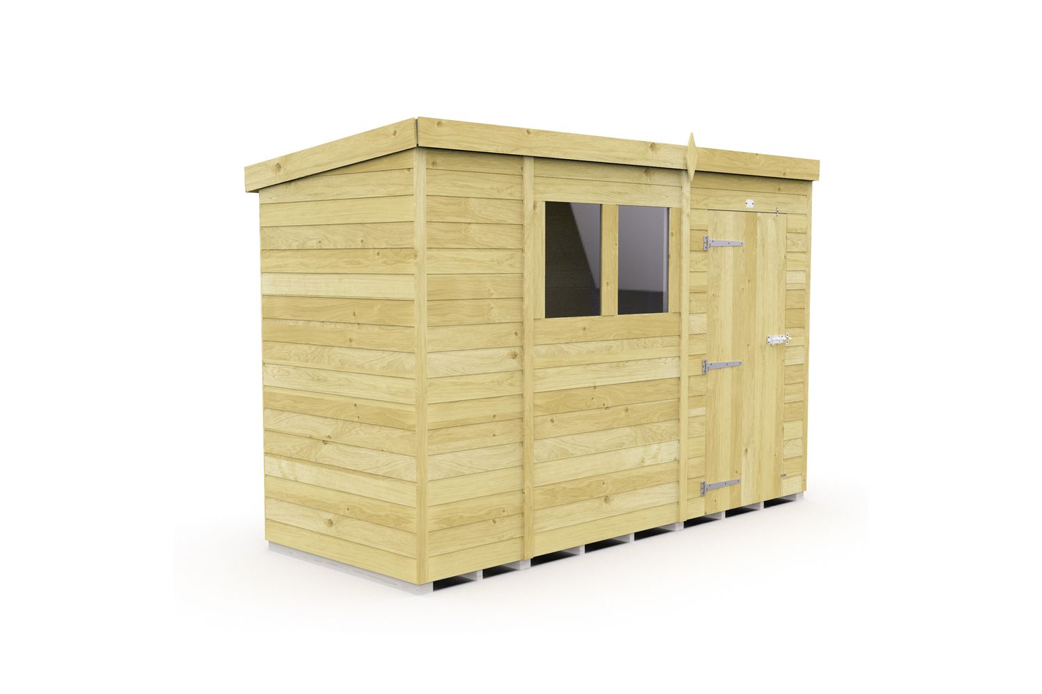 10 X 4 Pent Shed