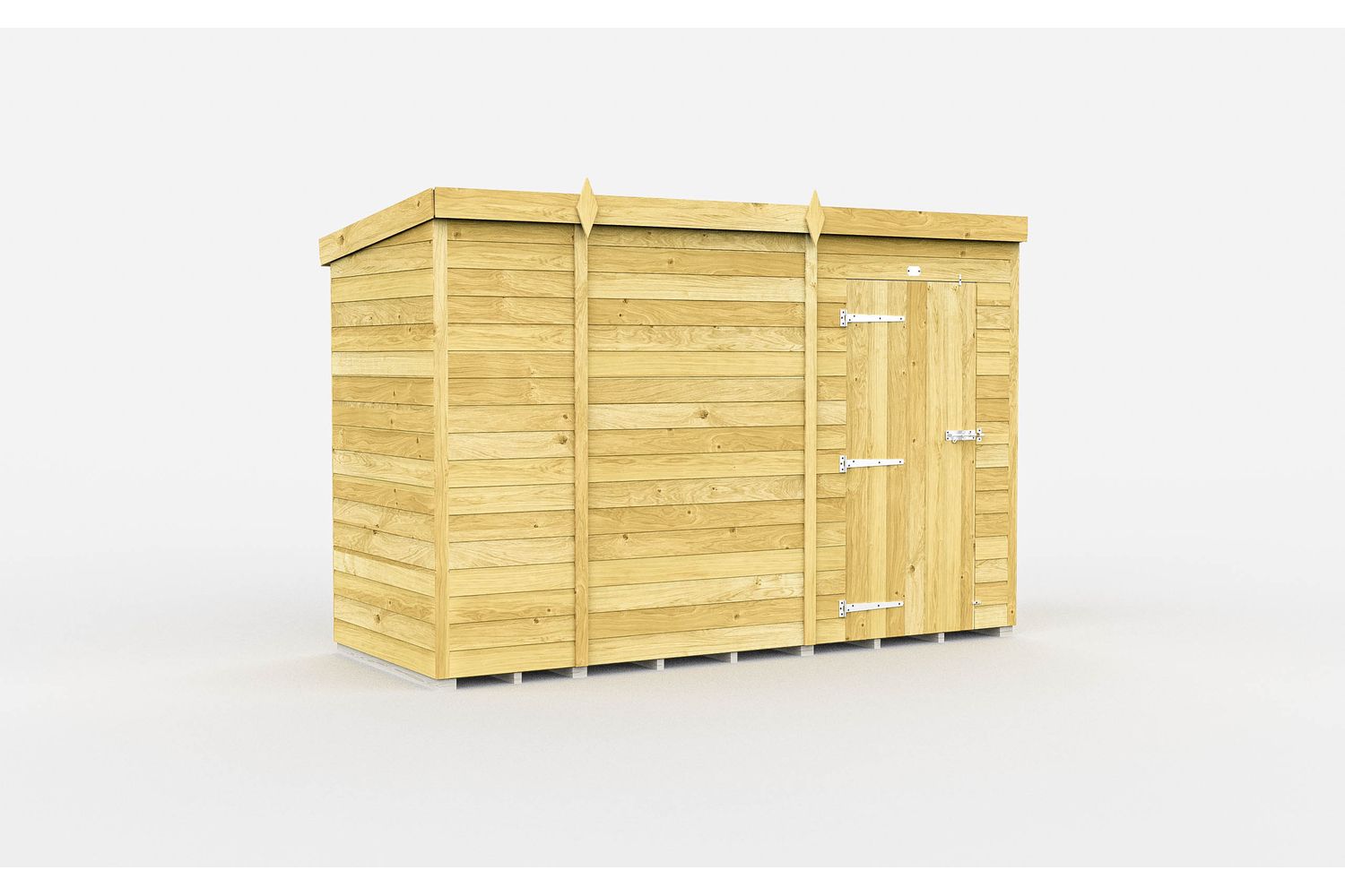 10 X 4 Pent Shed-2