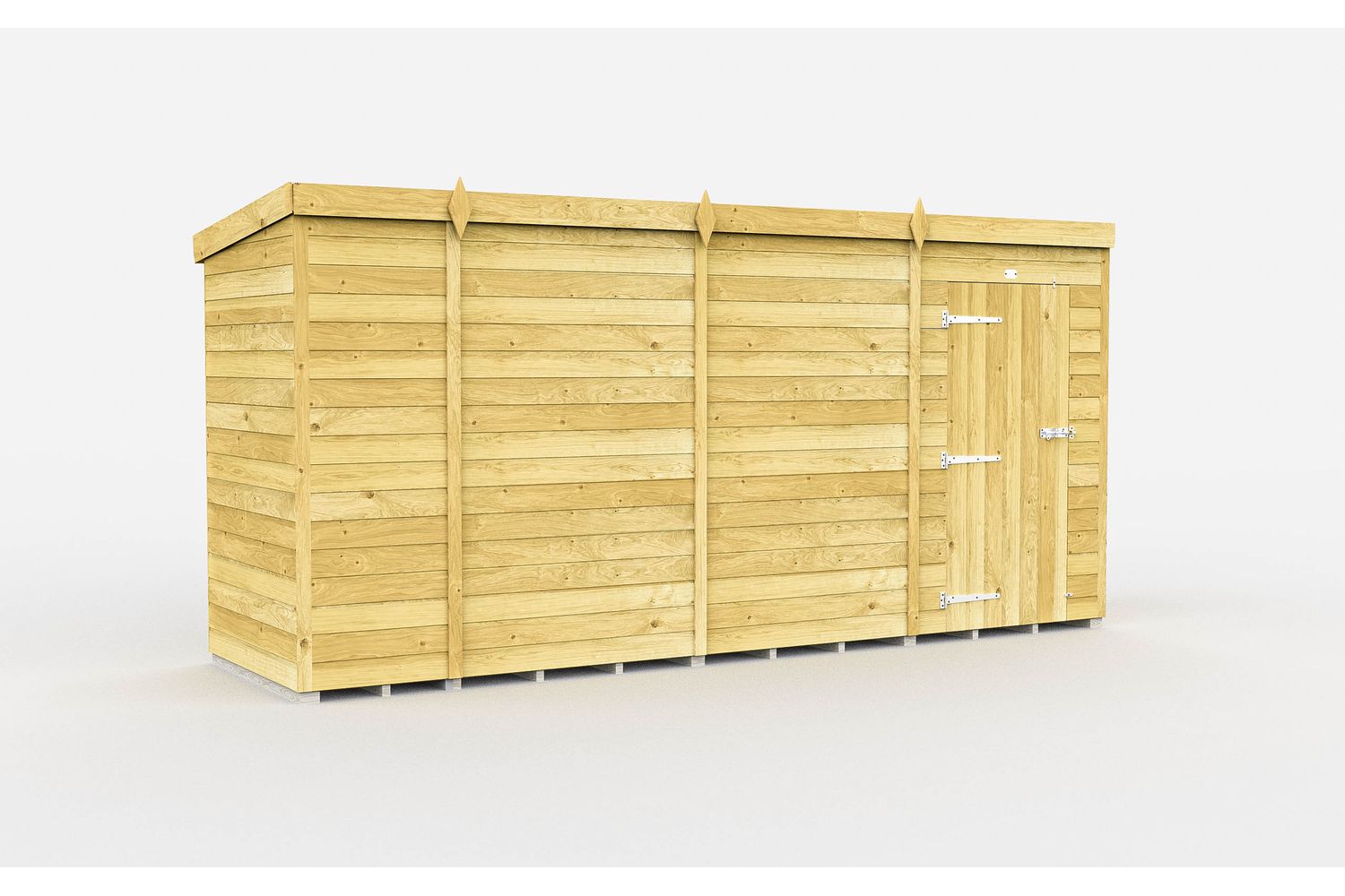 13 X 4 Pent Shed-2