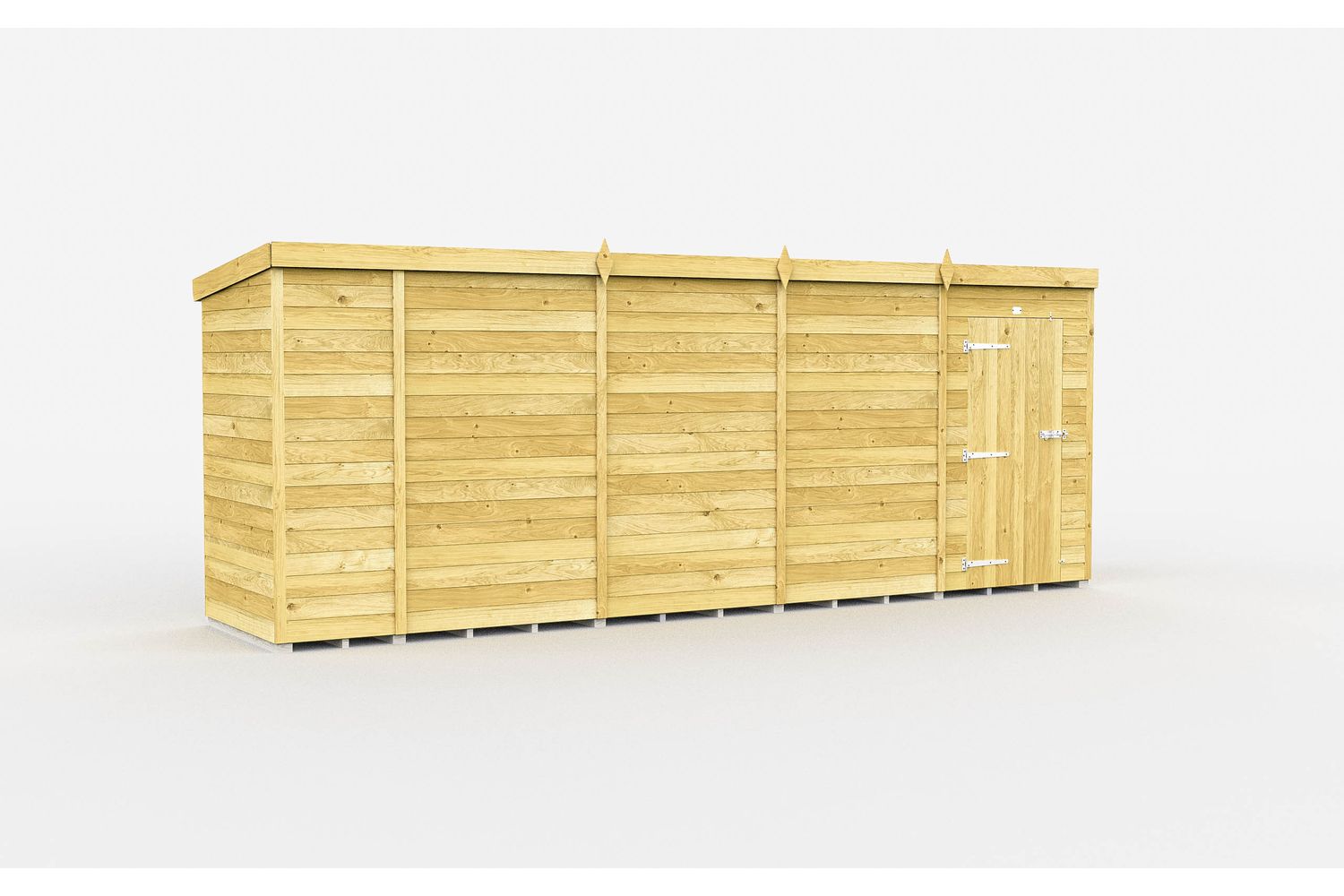 17 X 4 Pent Shed-2