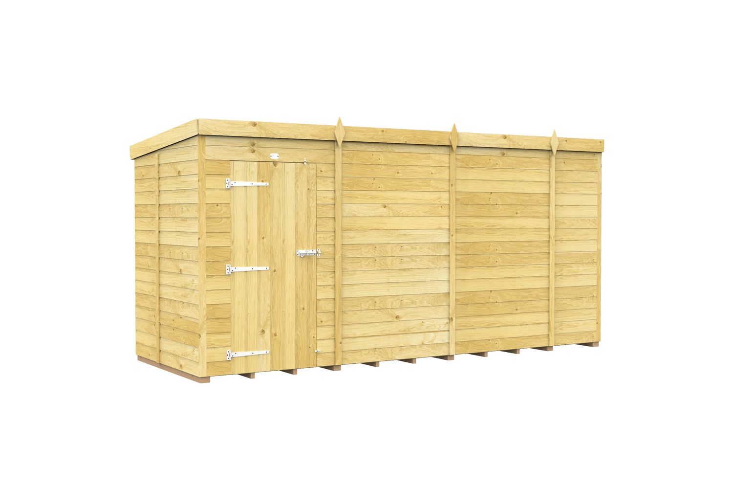 14 X 5 Pent Shed-2