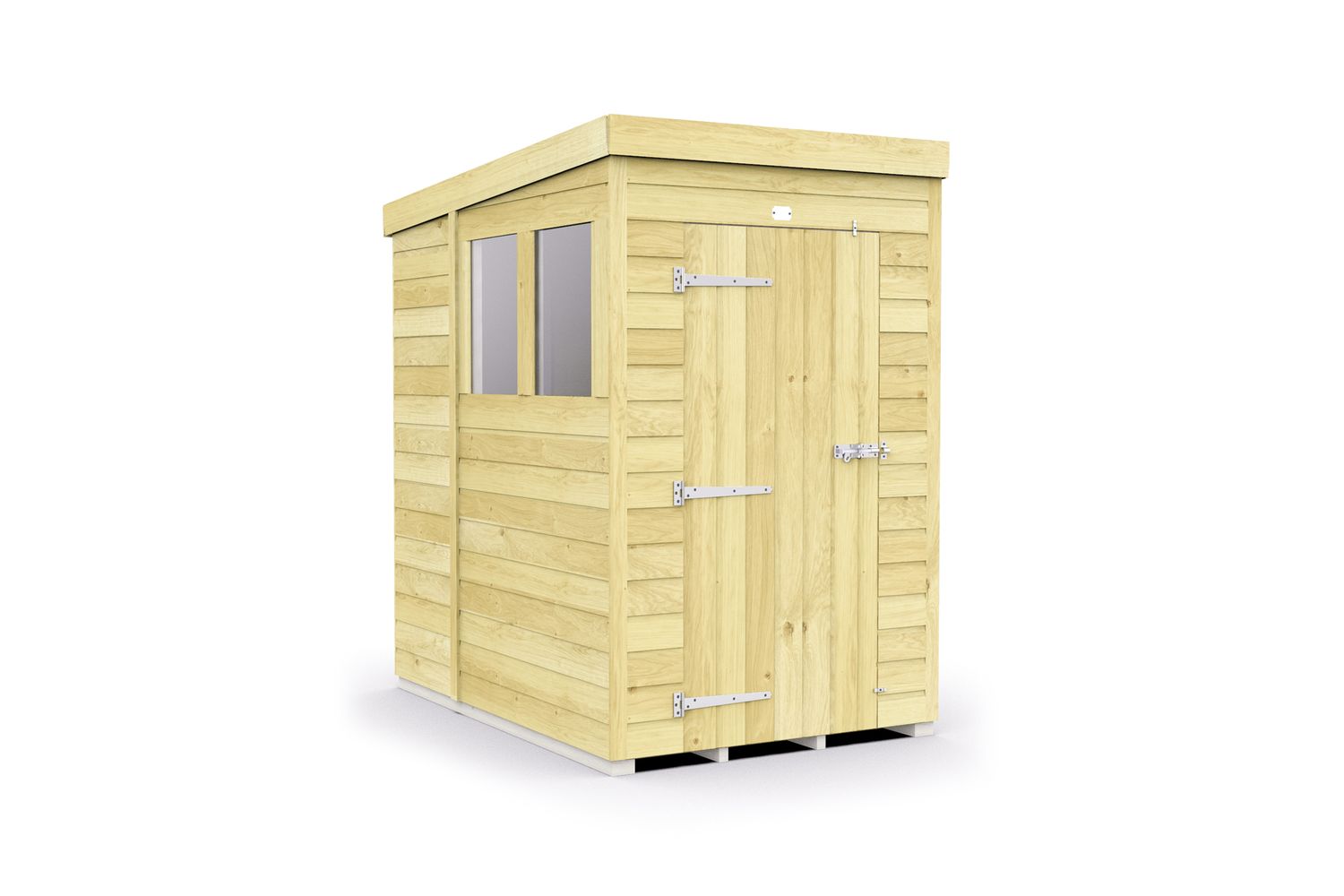 4 X 6 Pent Shed