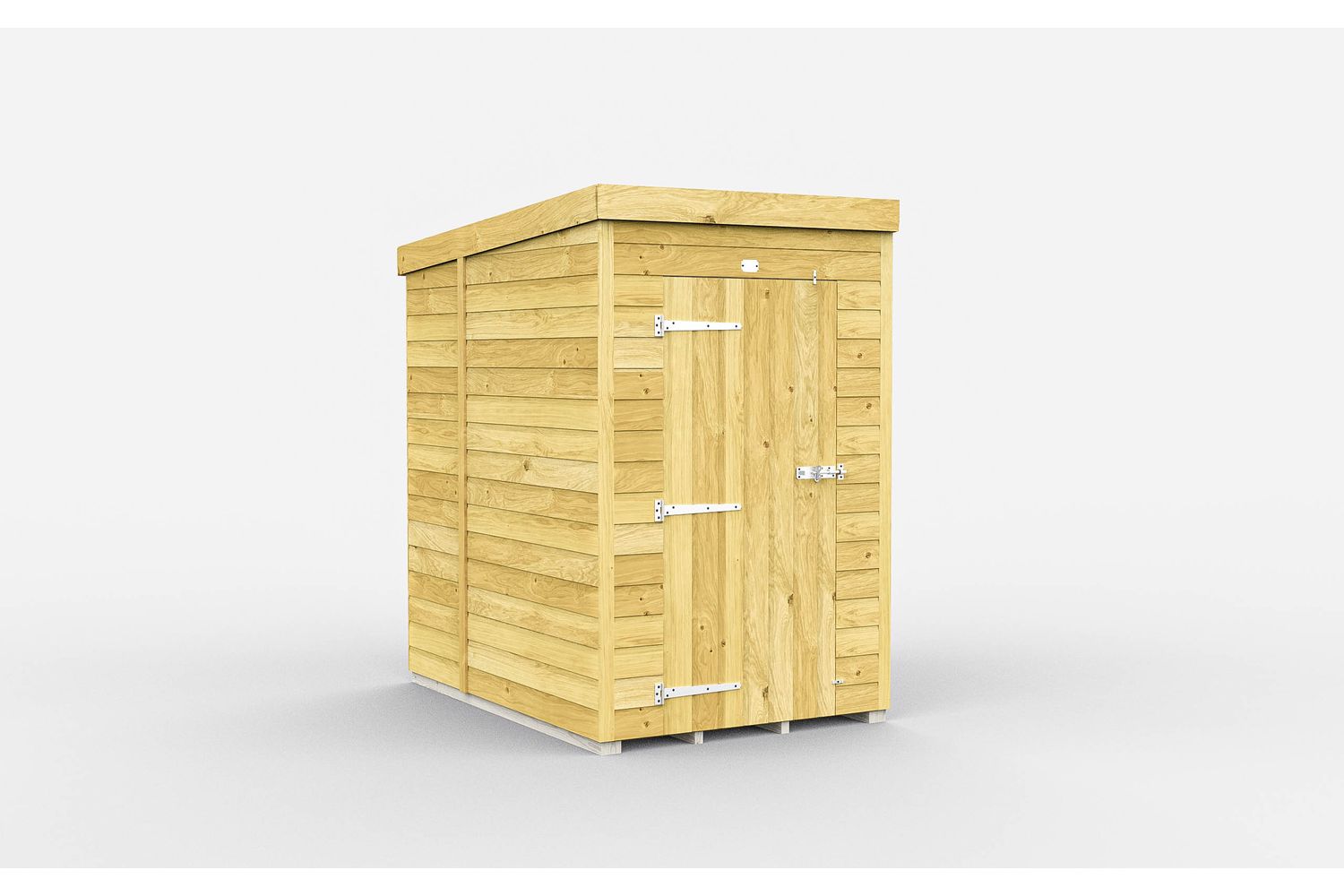 4 X 6 Pent Shed-2