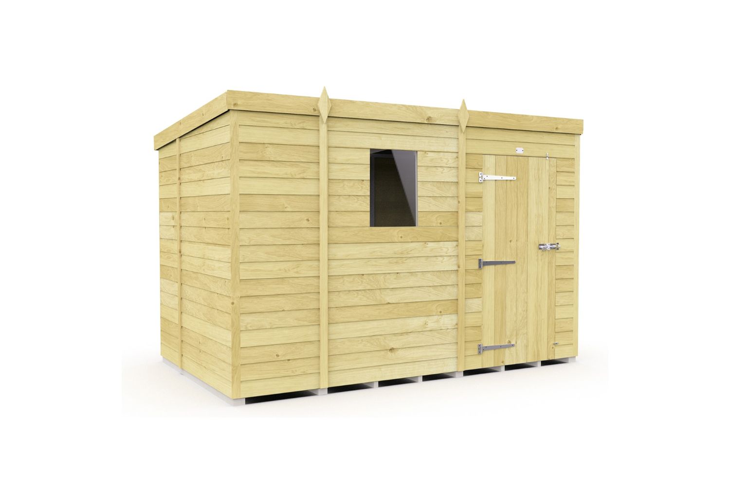 9 X 6 Pent Shed