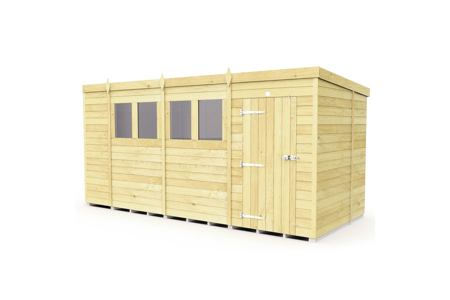 14 X 6 Pent Shed