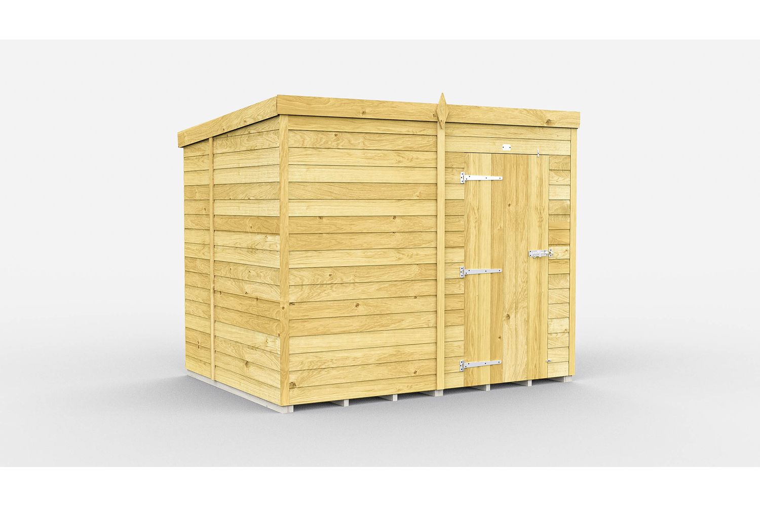 7 X 7 Pent Shed-2