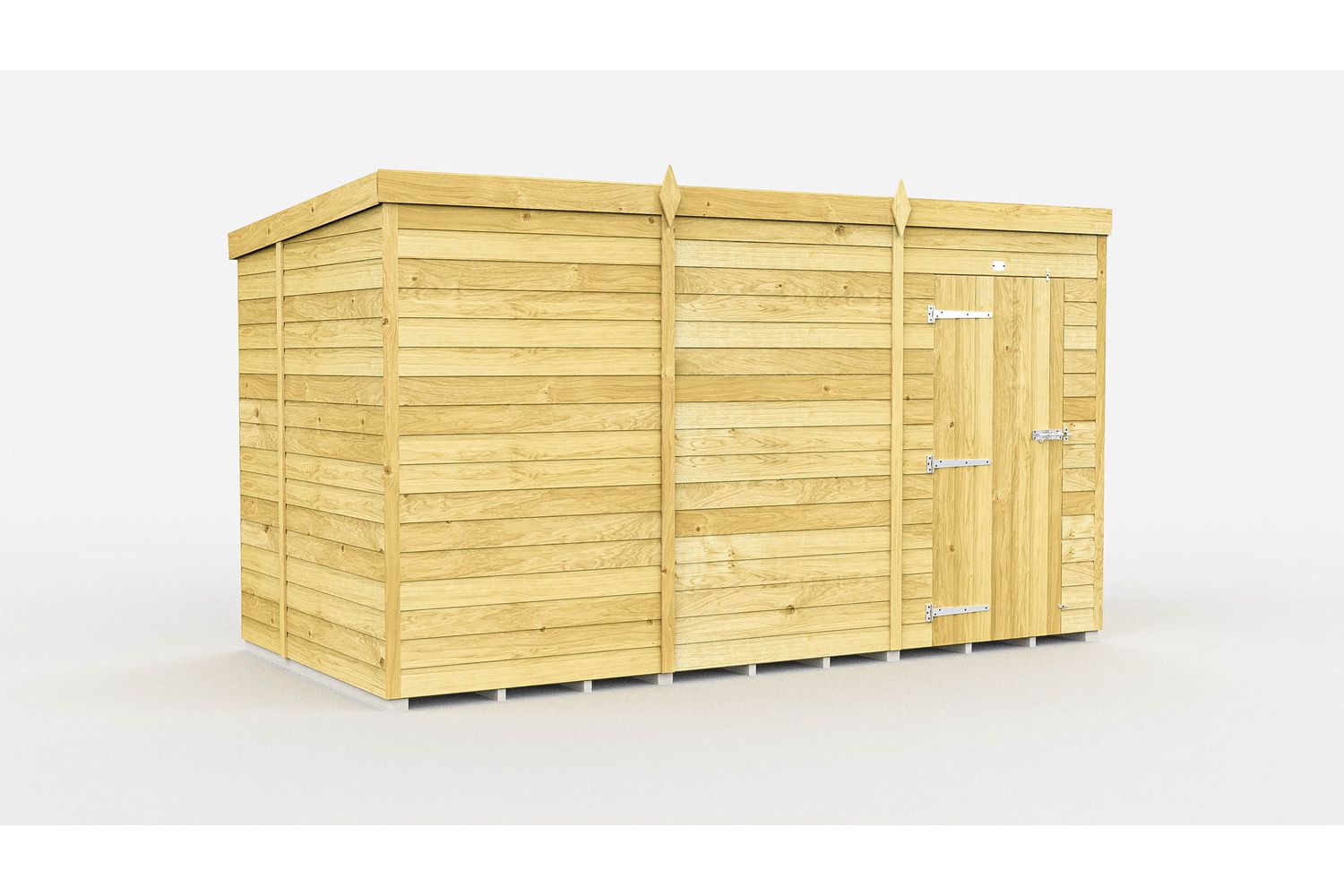 12 X 7 Pent Shed-2