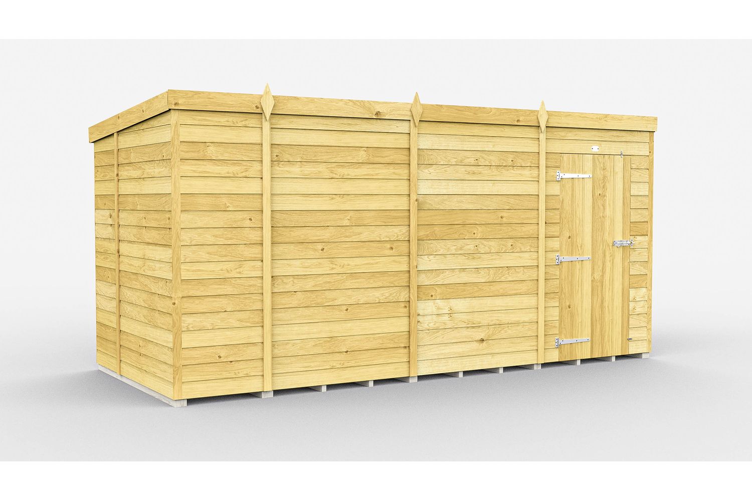 13 X 7 Pent Shed-2