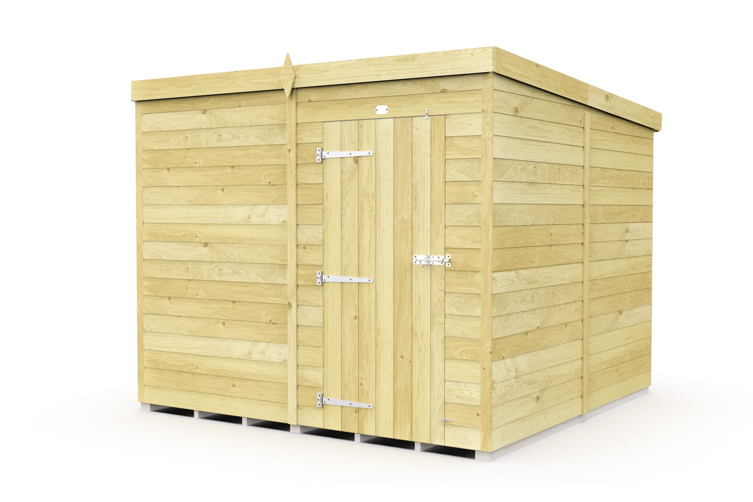 8 X 8 Pent Shed-2