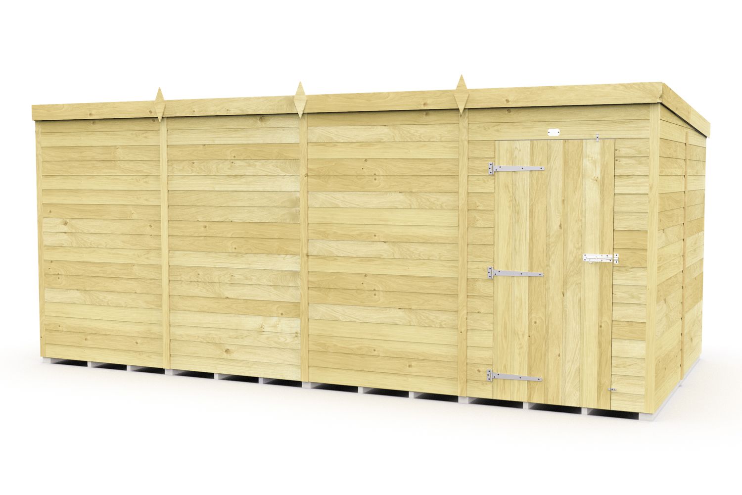 16 X 8 Pent Shed-2