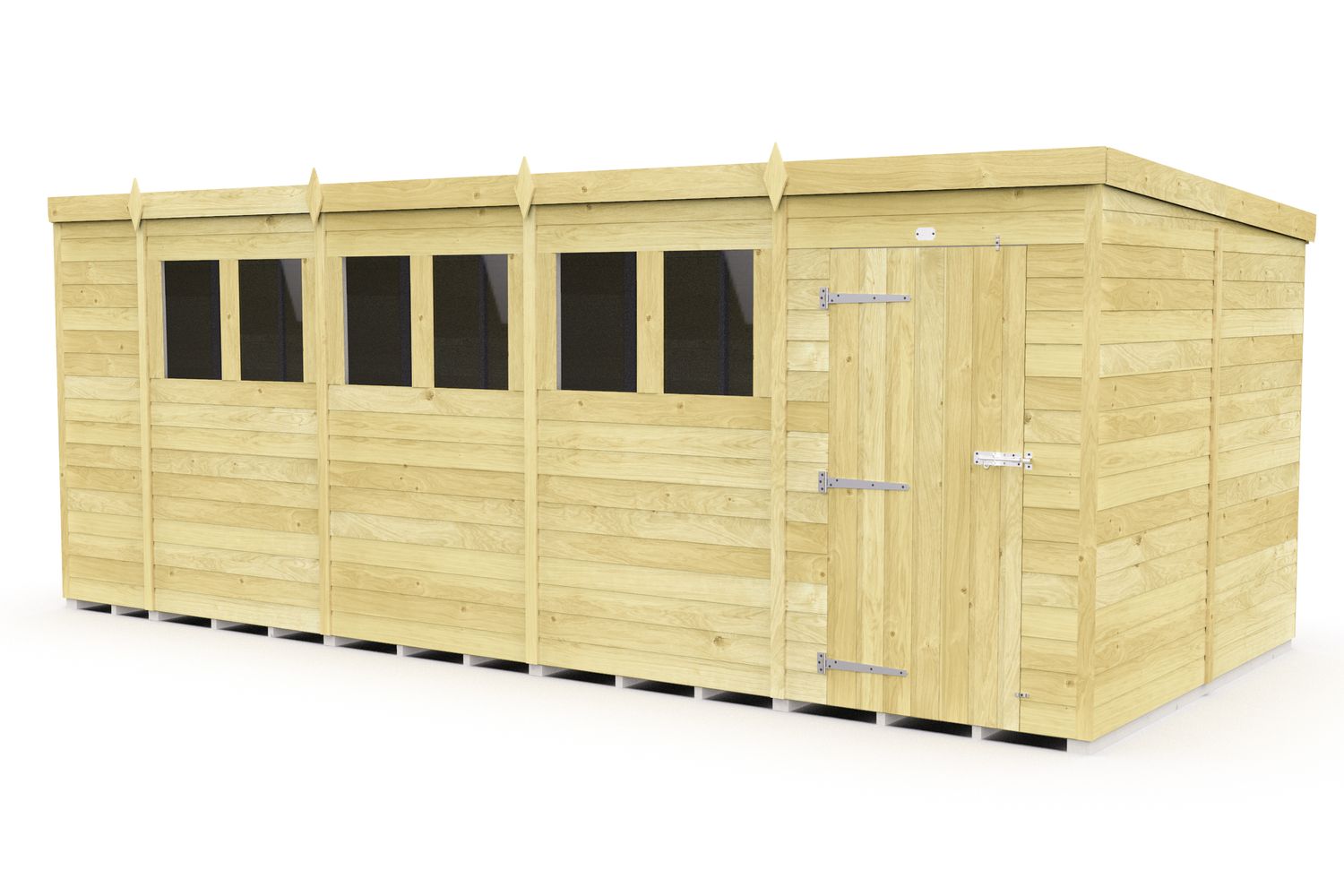 18 X 8 Pent Shed