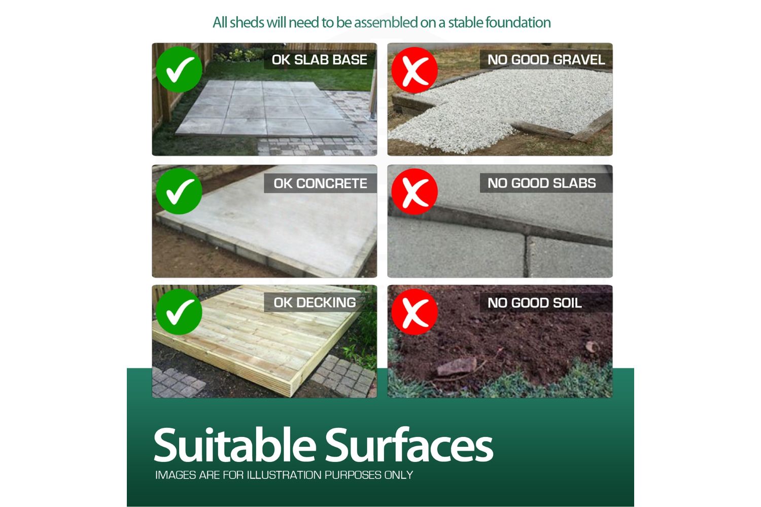 12 X 6 Pent Shed Double Door-10