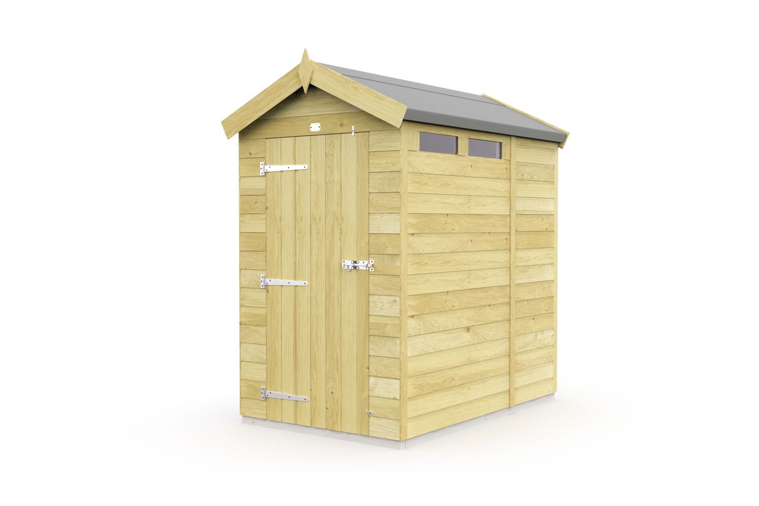 4 X 6 Apex Security Shed