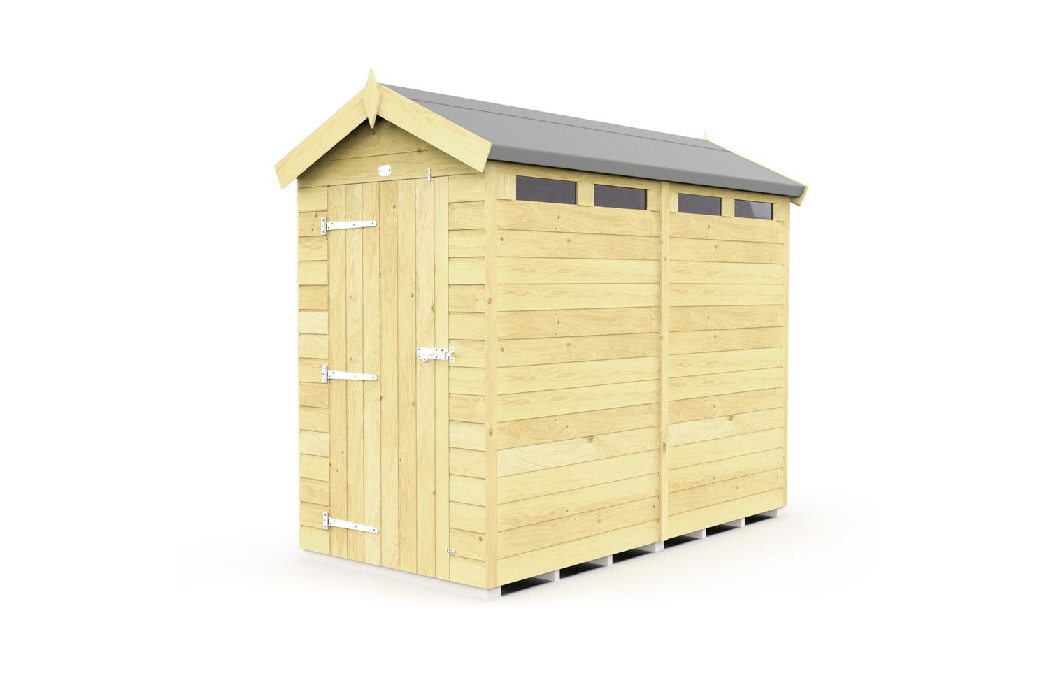 4 X 8 Apex Security Shed