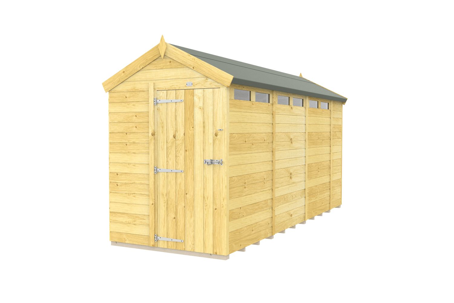 5 X 14 Apex Security Shed