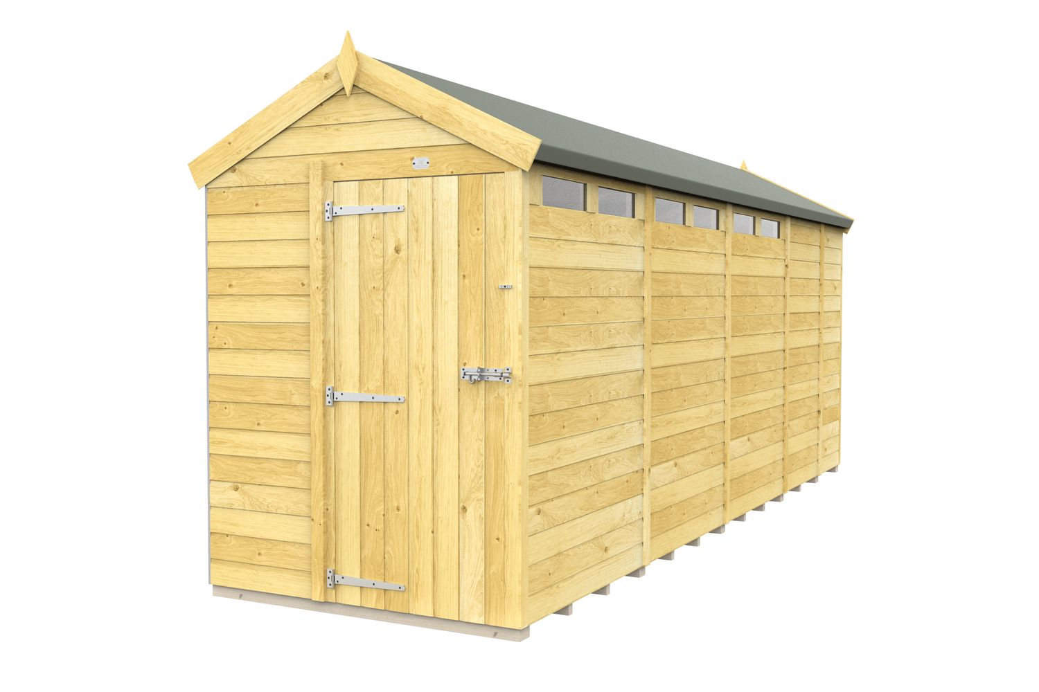 5 X 17 Apex Security Shed