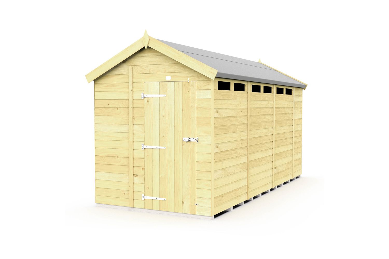6 X 14 Apex Security Shed