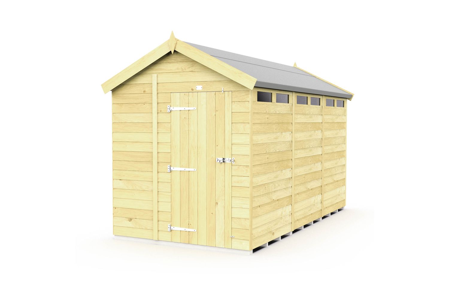 7 X 12 Apex Security Shed
