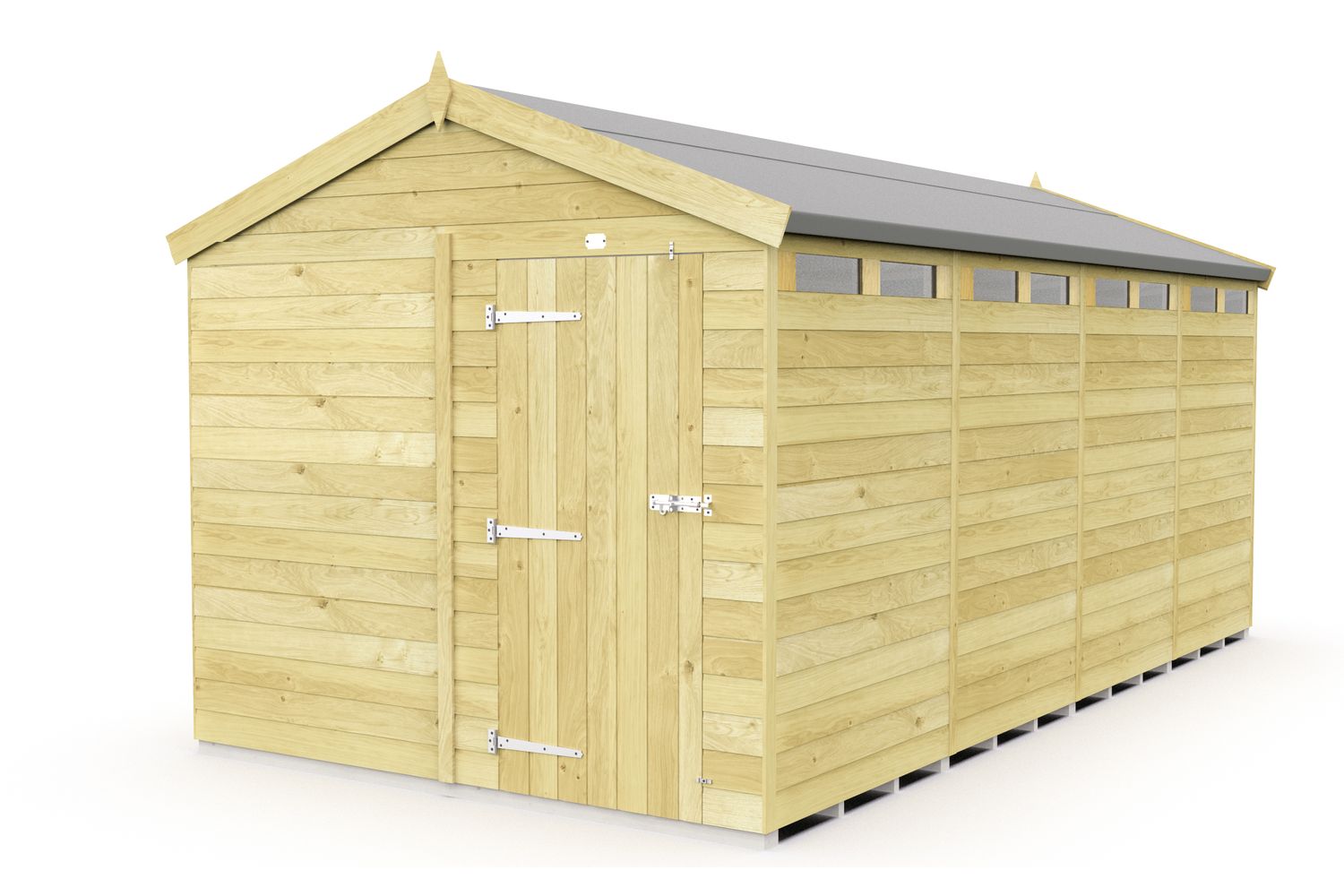 8 X 16 Apex Security Shed