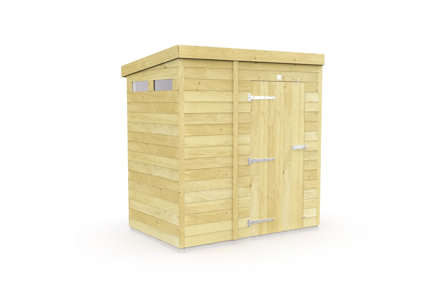 5 X 4 Security Pent Shed