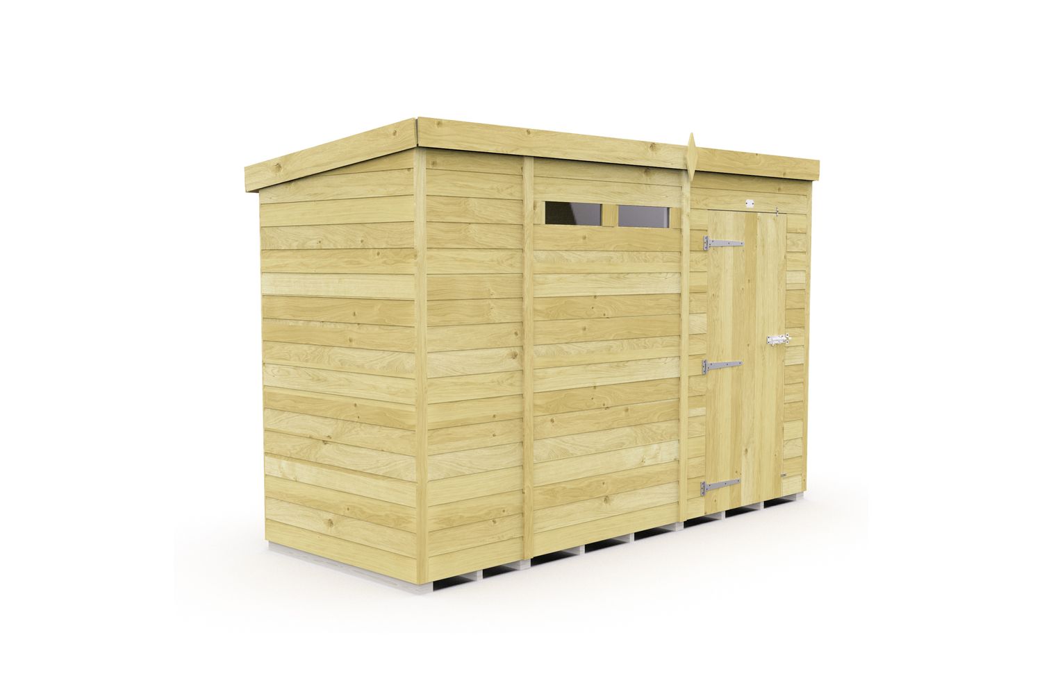 11 X 4 Security Pent Shed