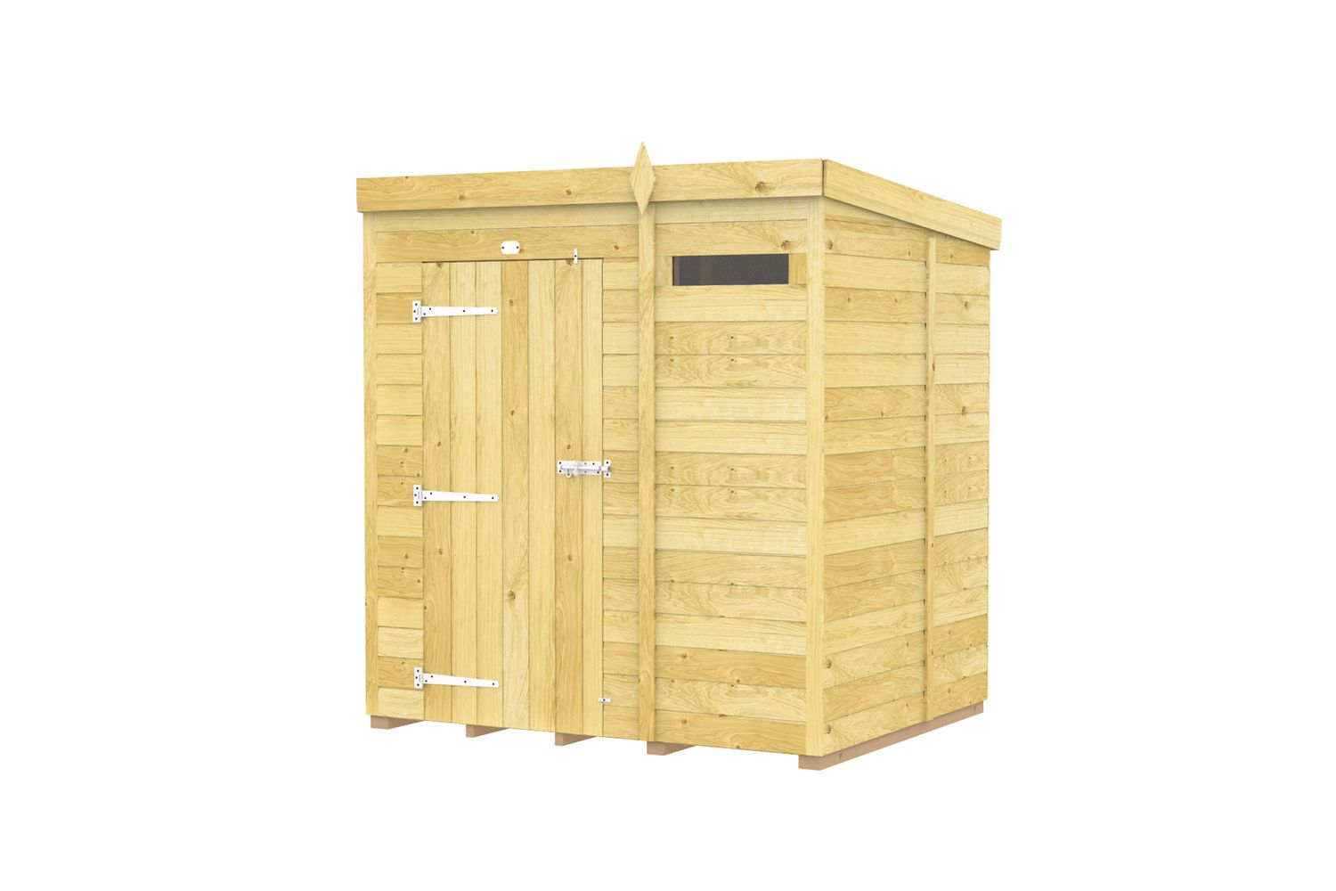 6 X 5 Security Pent Shed