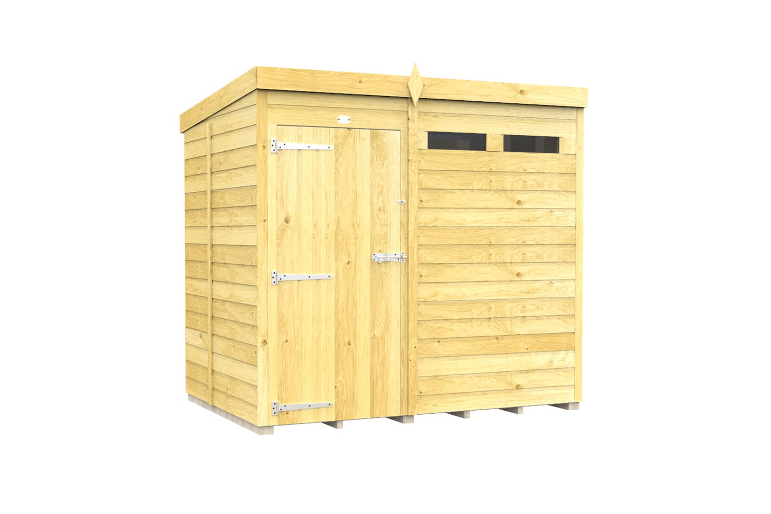 7 X 5 Security Pent Shed