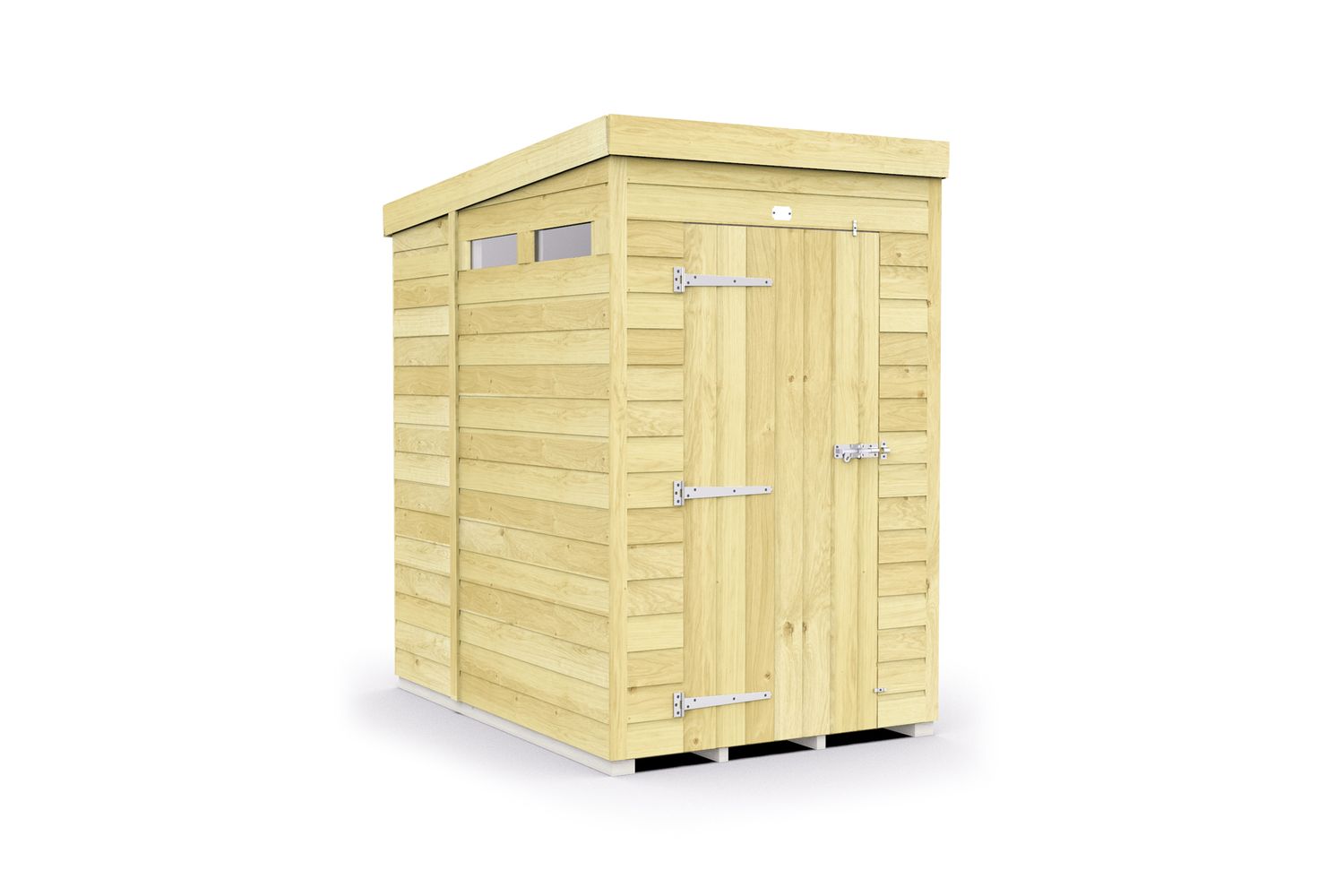 4 X 6 Security Pent Shed