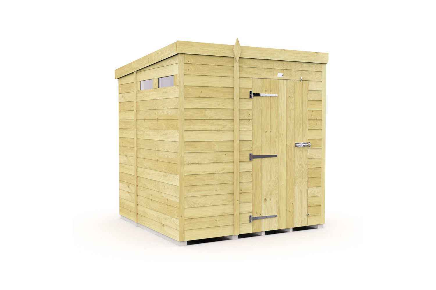 6 X 7 Security Pent Shed