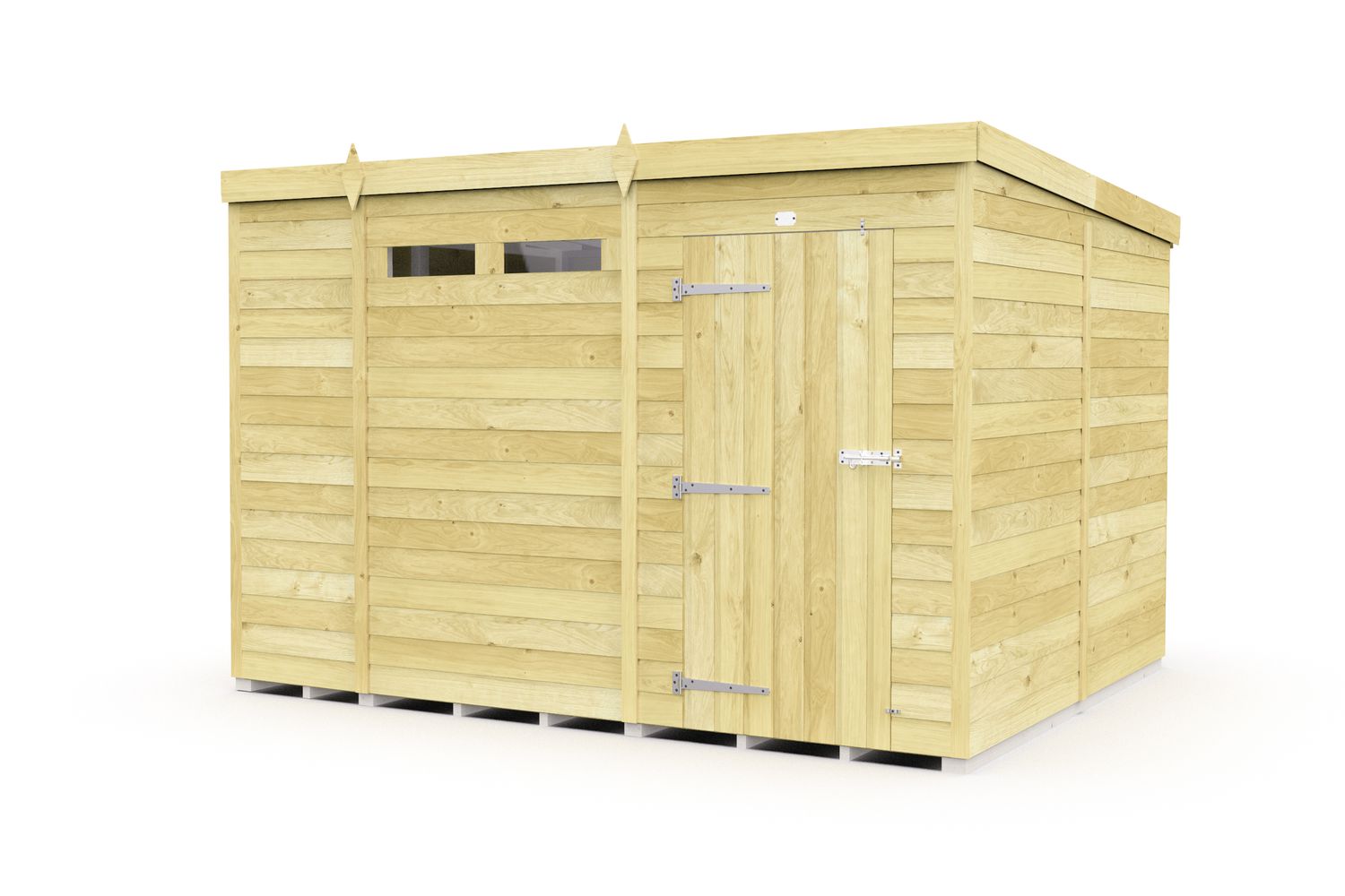 11 X 8 Security Pent Shed