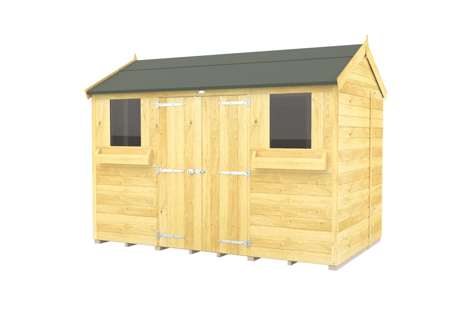 10 X 6 Apex Summer Shed