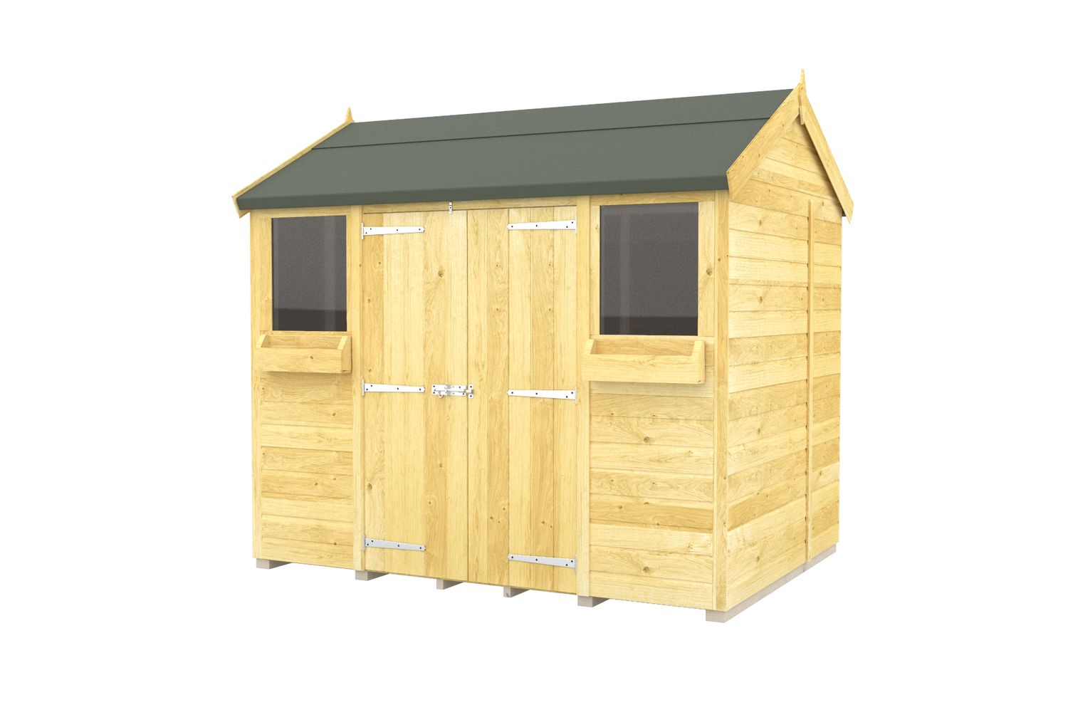 8 X 8 Apex Summer Shed