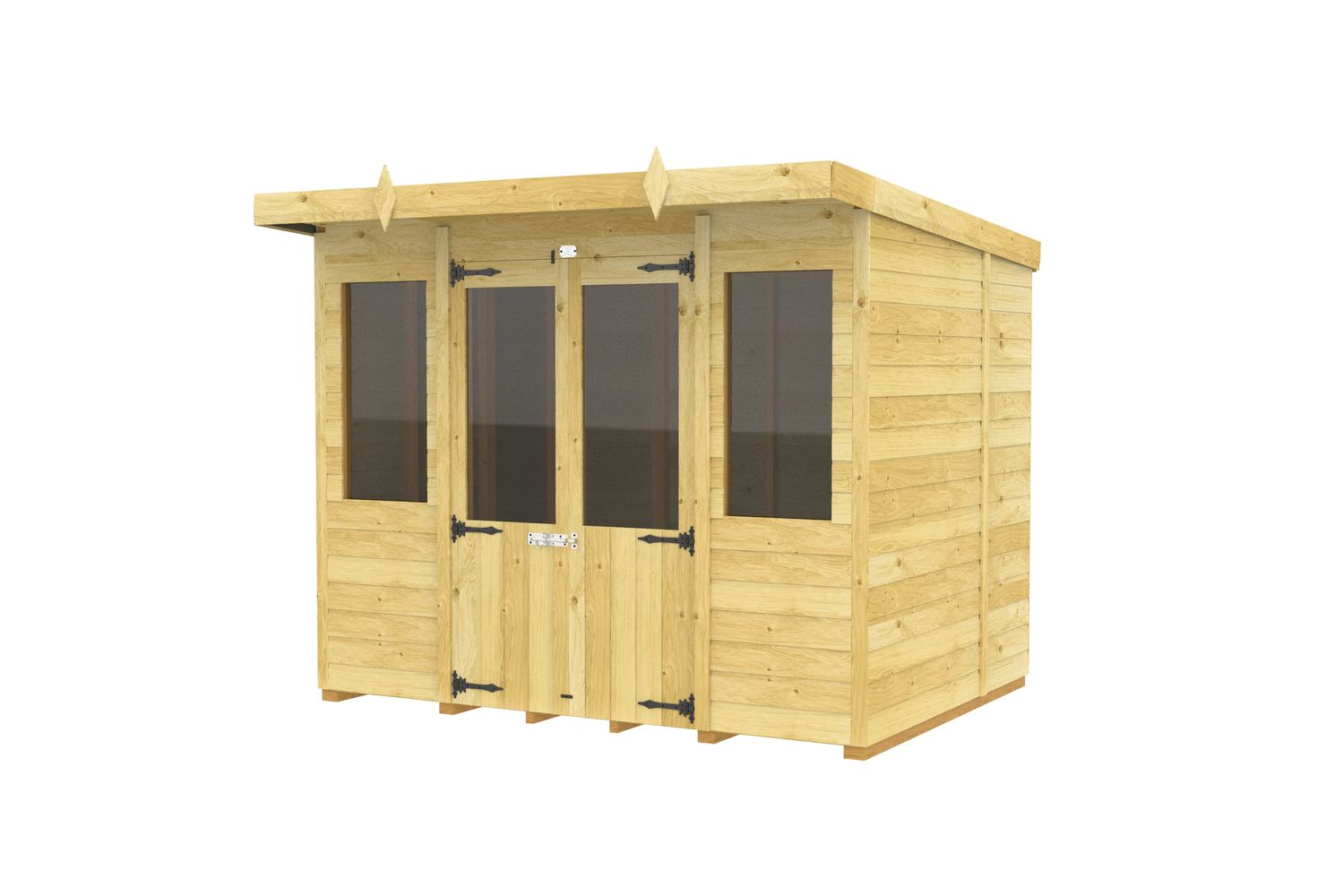 8 X 7 Pent Summer House