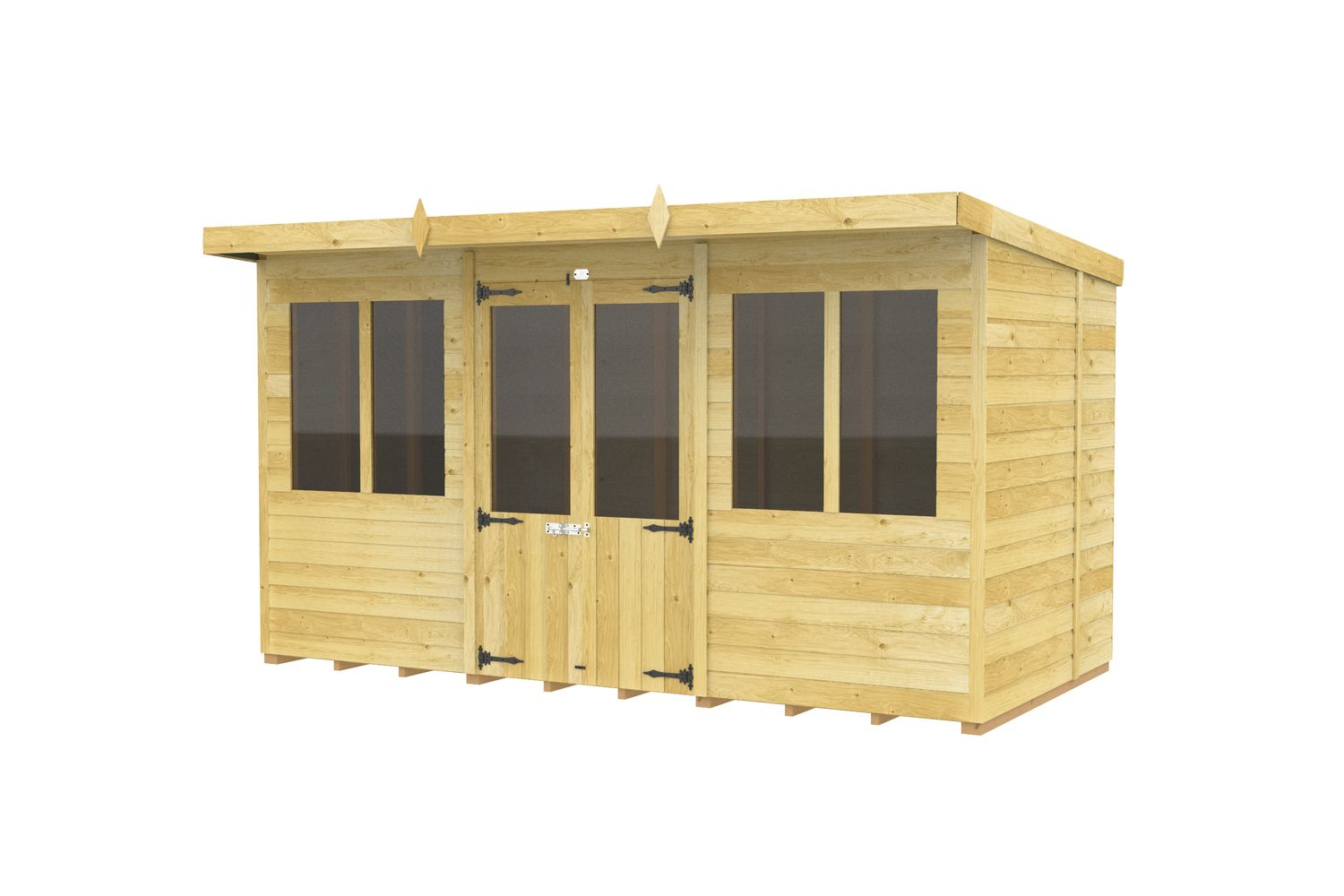 12 X 8 Pent Summer House