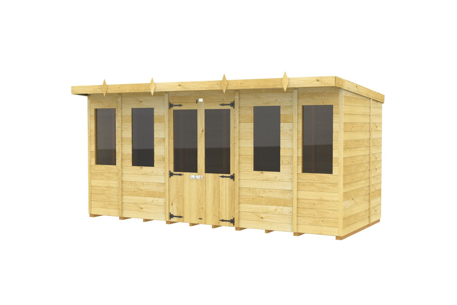 14 X 8 Pent Summer House