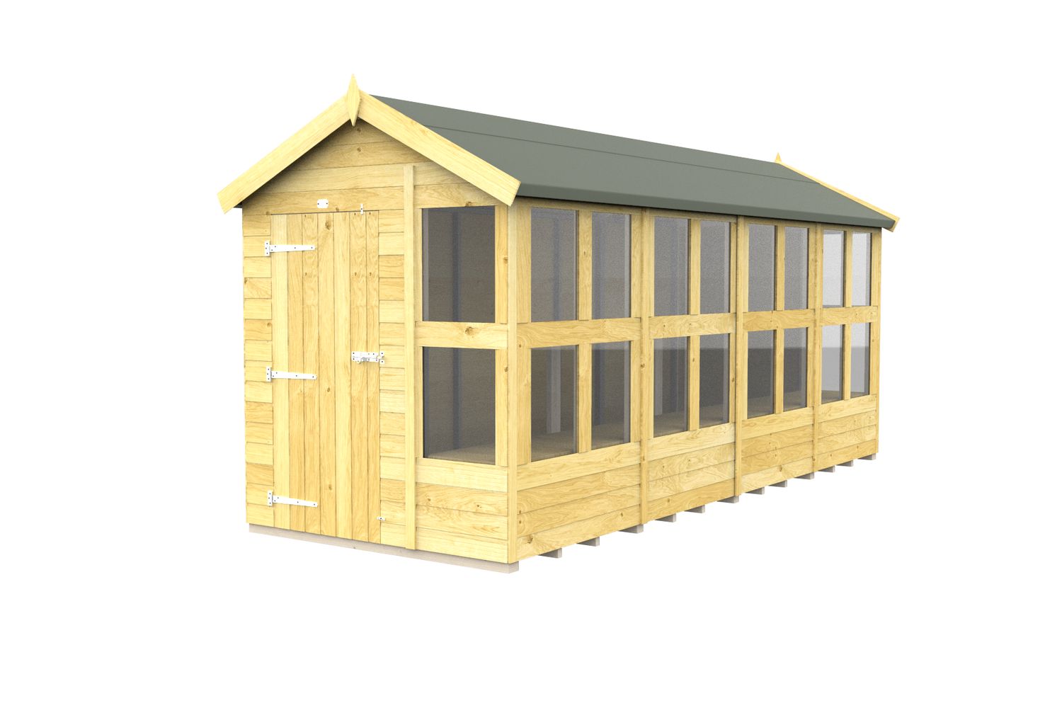 6 X 16 Apex Potting Shed