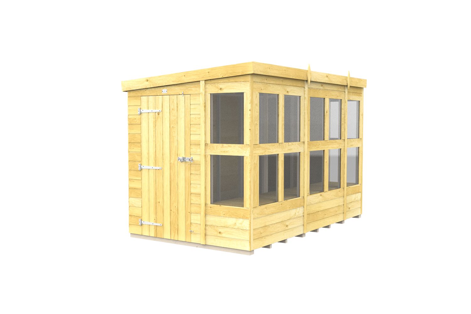 10 X 6 Pent Potting Shed