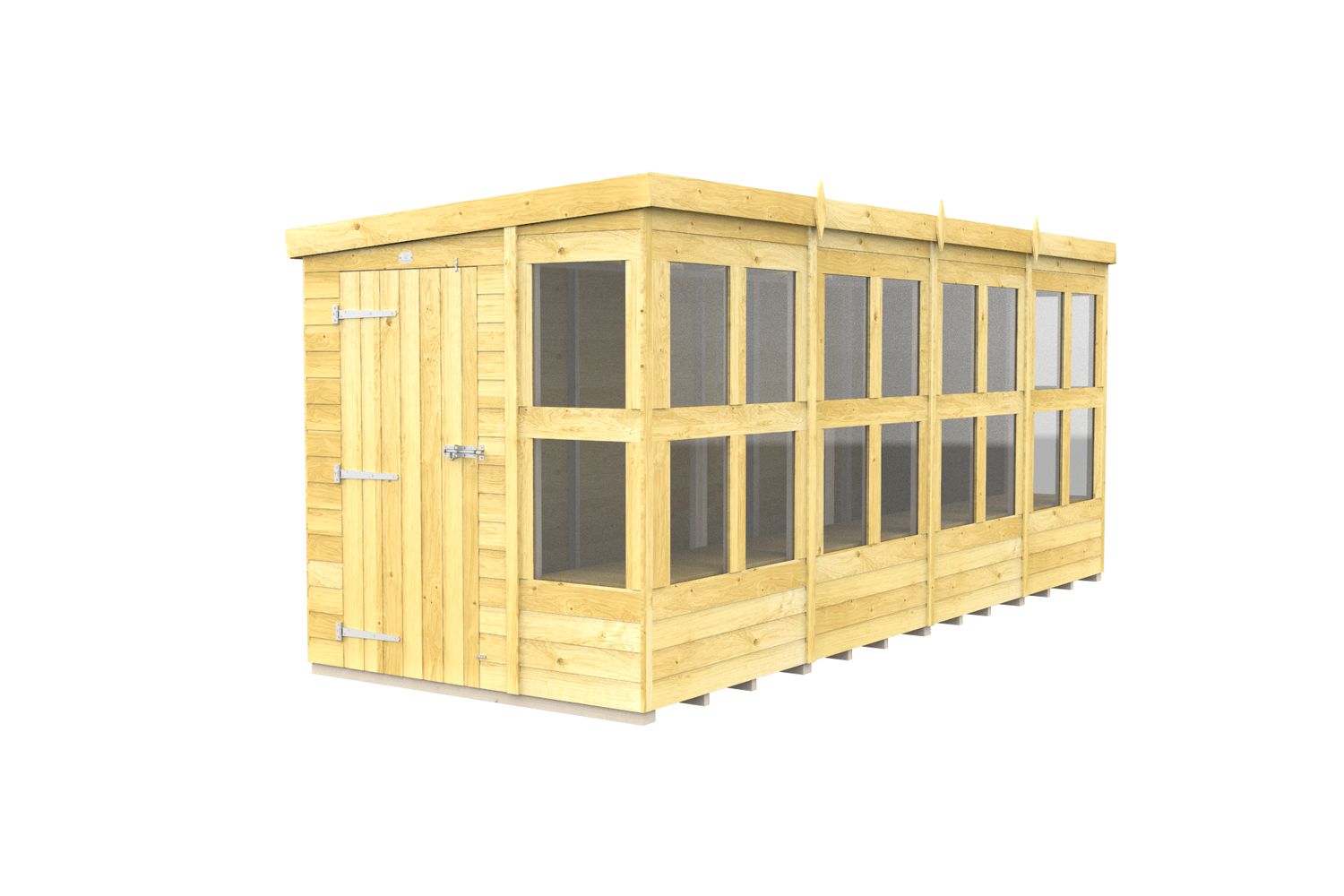 16 X 6 Pent Potting Shed