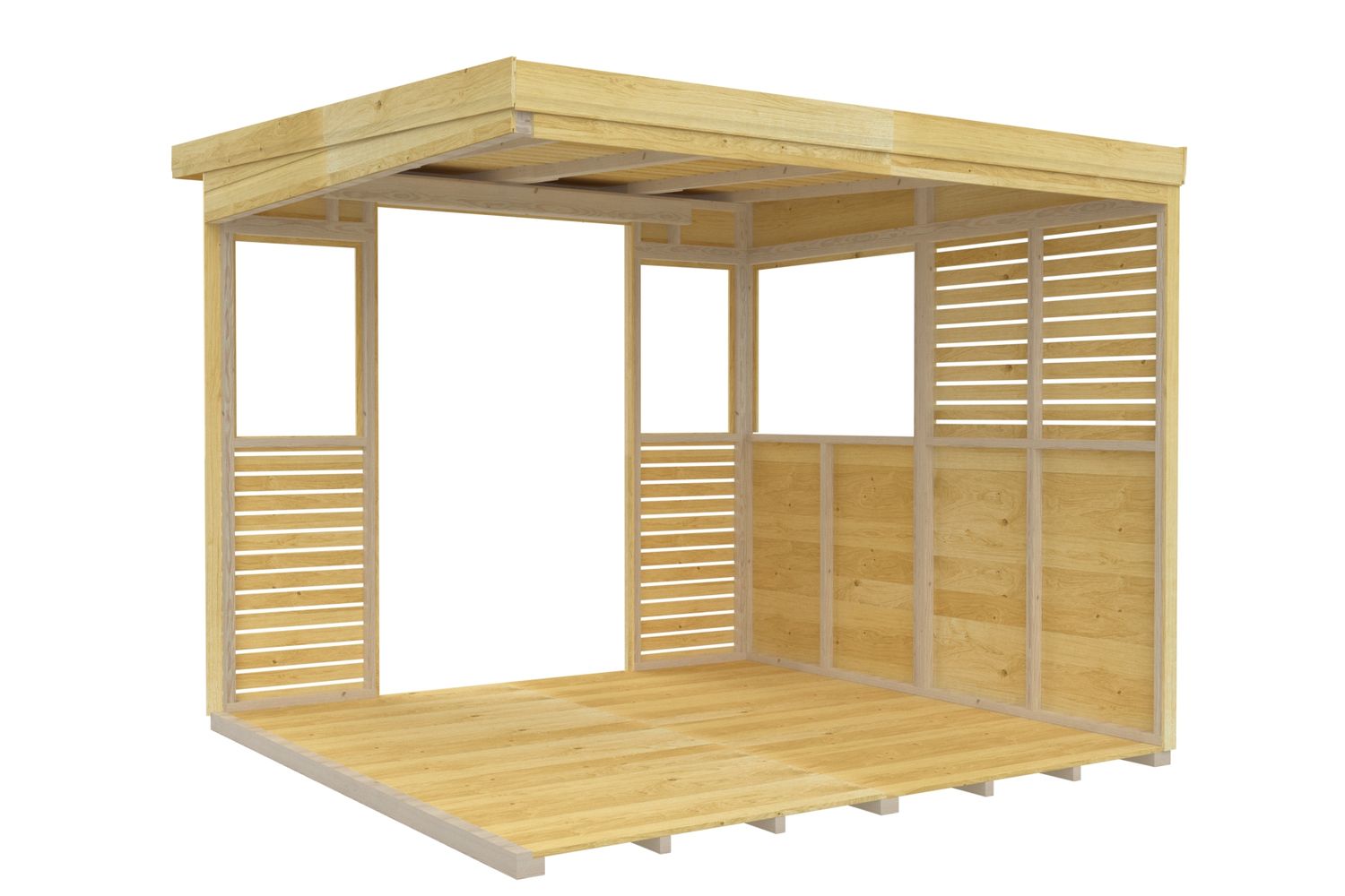 8 X 8 Bbqoutdoor Kitchen Shelter-2