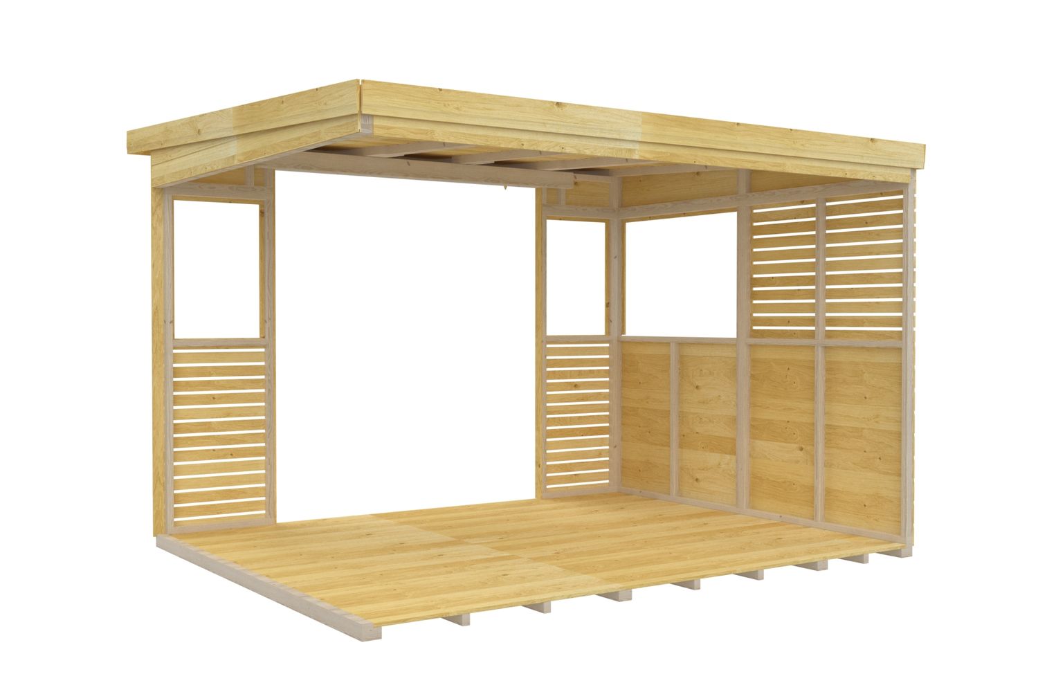10 X 8 Bbqoutdoor Kitchen Shelter-2