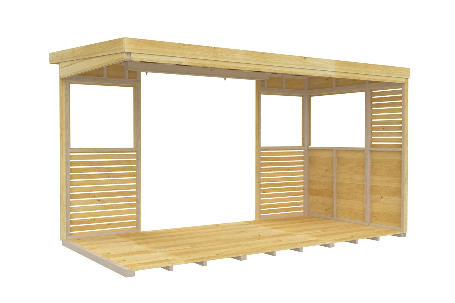 12 X 6 Bbqoutdoor Kitchen Shelter-2