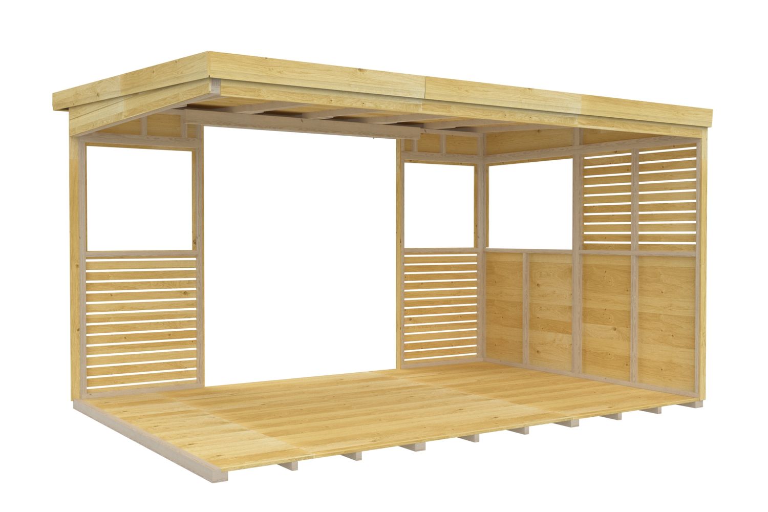 12 X 8 Bbqoutdoor Kitchen Shelter-2
