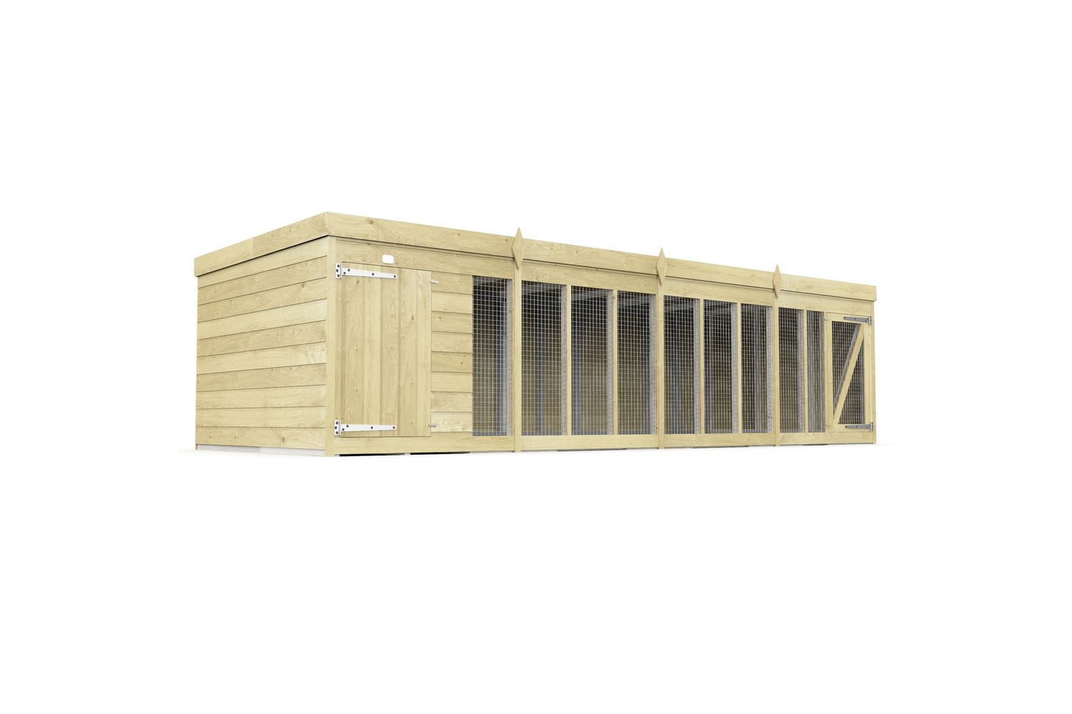 16 X 4 Dog Kennel And Run