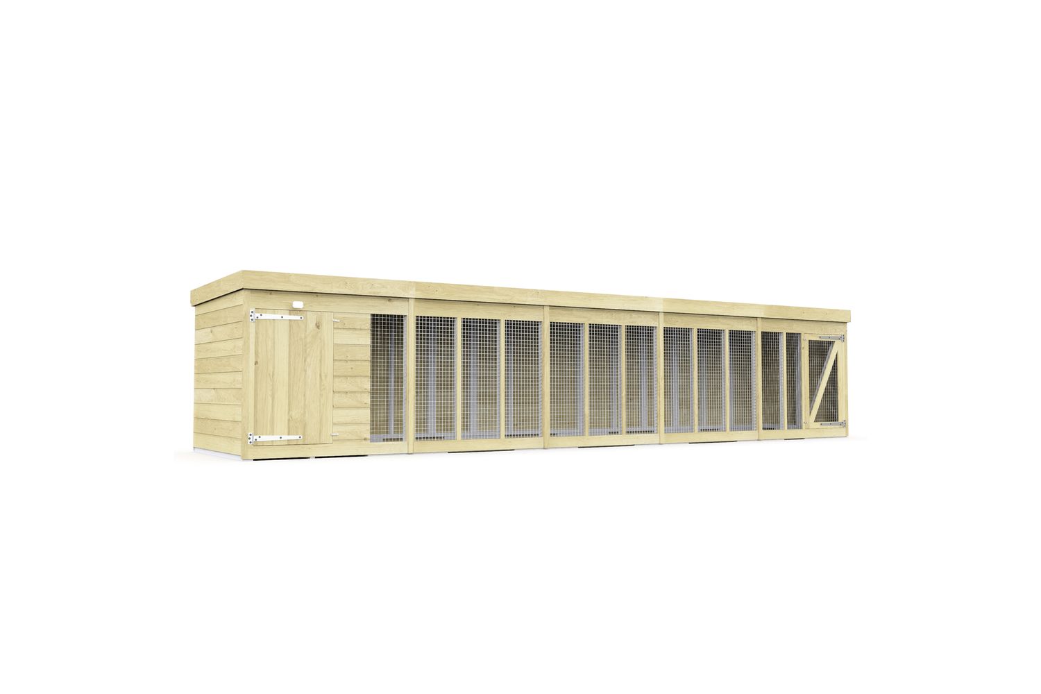 20 X 6 Dog Kennel And Run