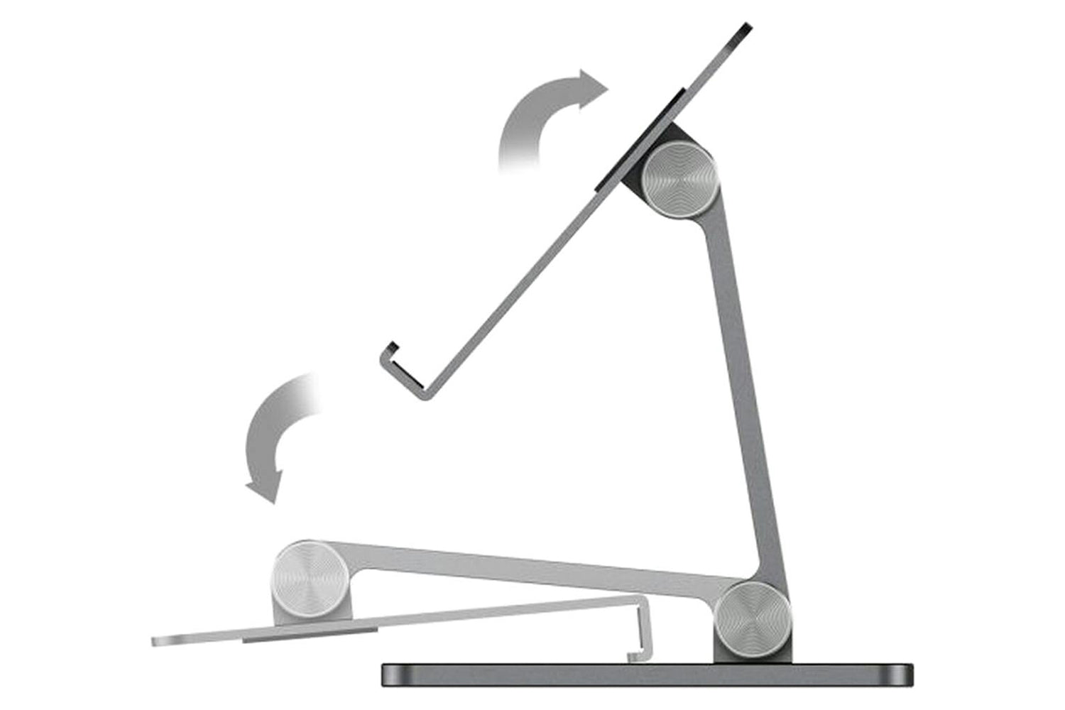 Alogic Edge Adjustable Tablet Stand | Space Grey-6