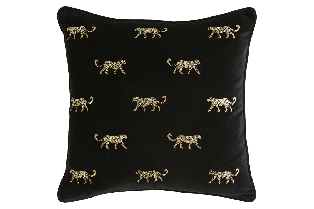 Duma Cushion | Noir | 43 x 43 cm